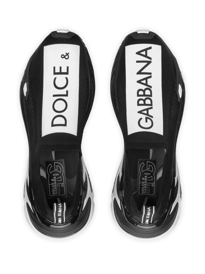 Black Fast Slip-on Sneakers