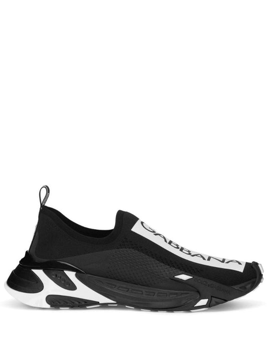Black Fast Slip-on Sneakers