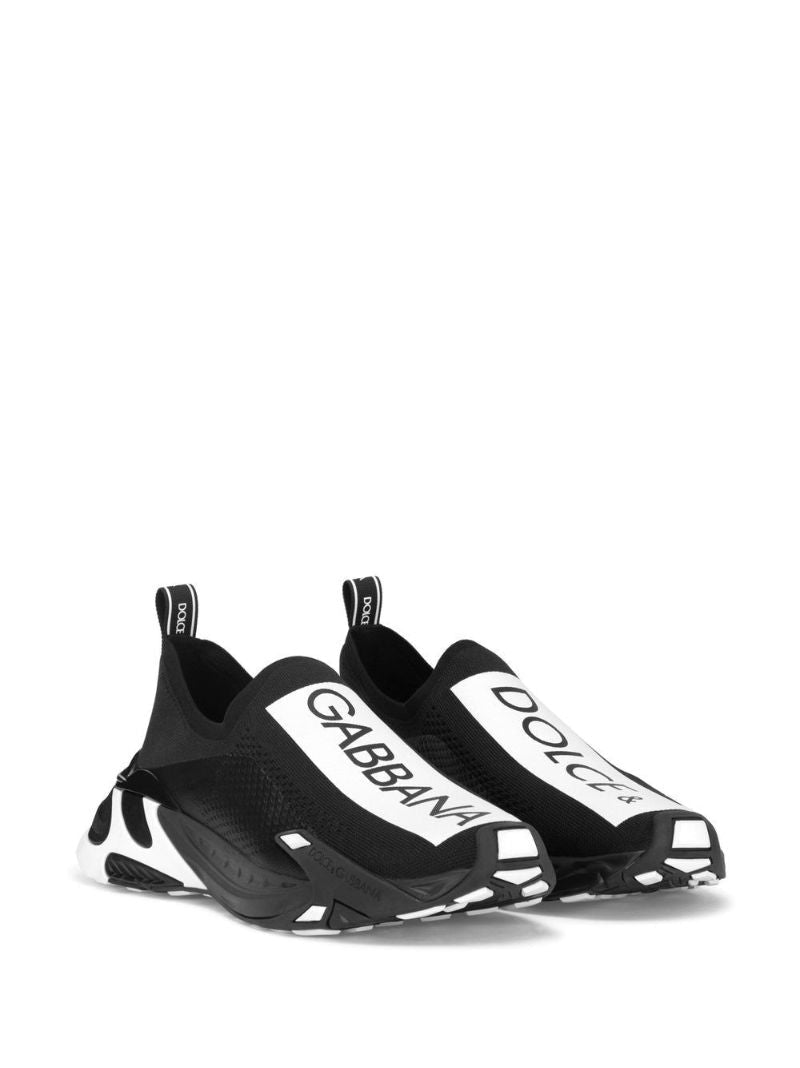 Black Fast Slip-on Sneakers