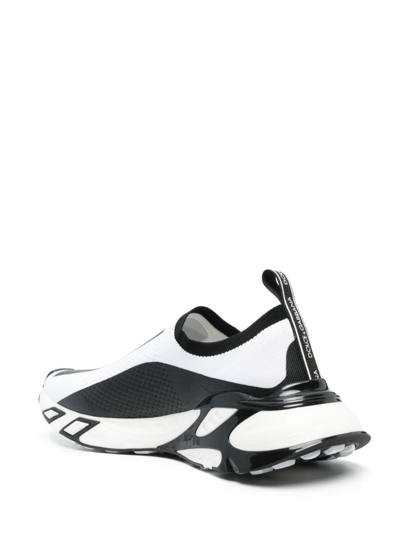 White Fast Slip-on Sneakers