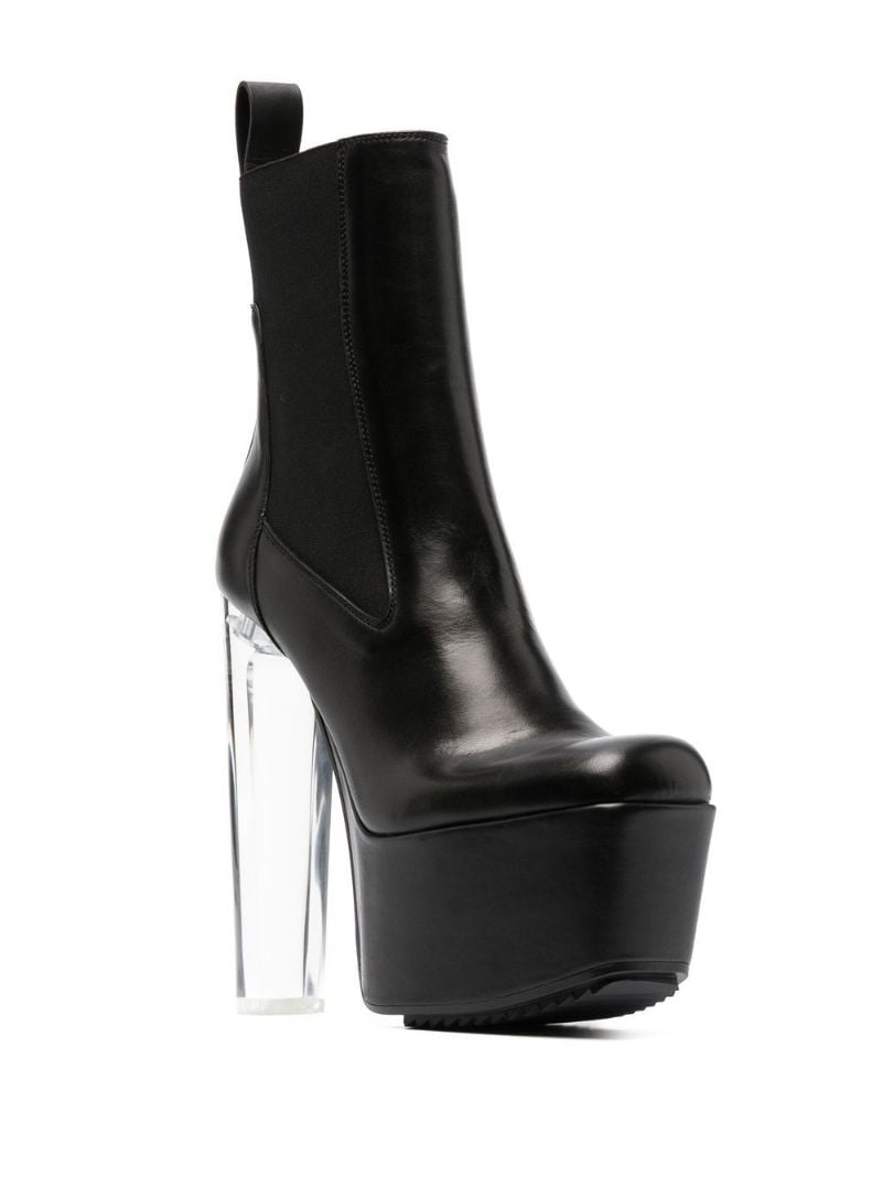 Black Beatle 180 Leather Boots