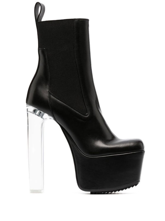 Black Beatle 180 Leather Boots