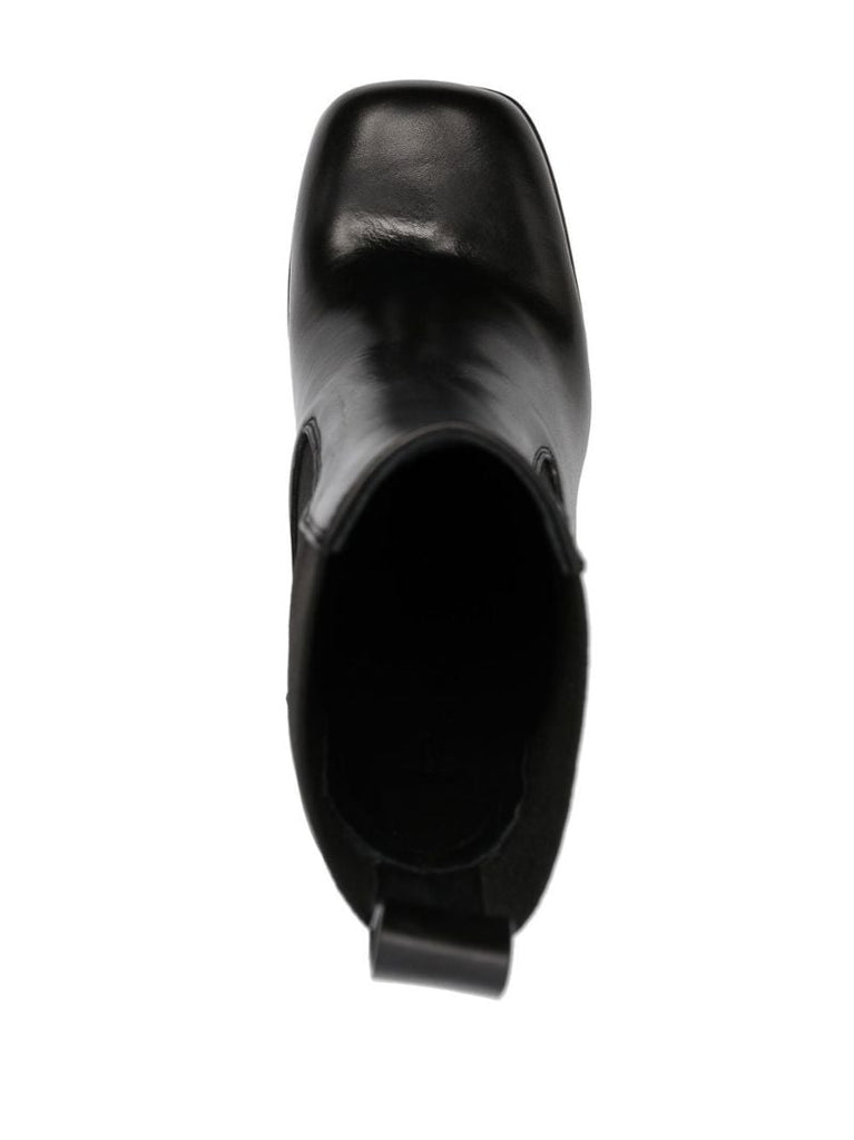 Black Beatle 180 Leather Boots