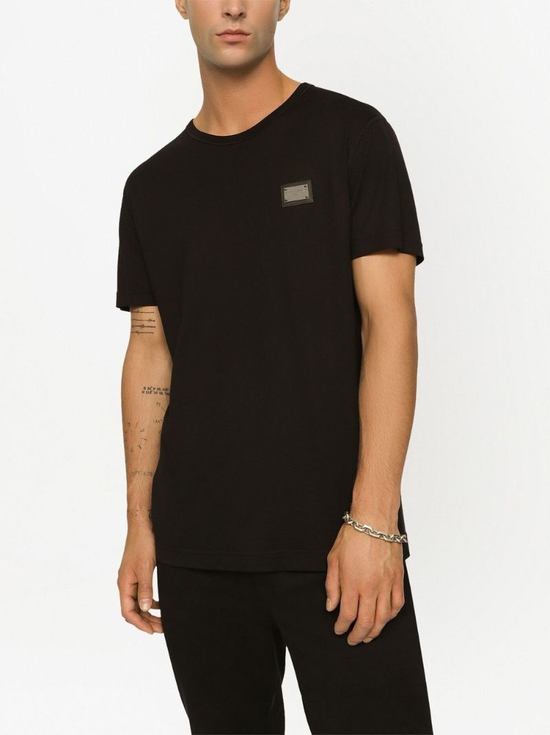 Black Logo Plaque T-shirt