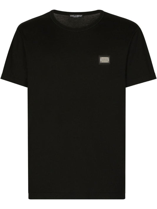 Black Logo Plaque T-shirt