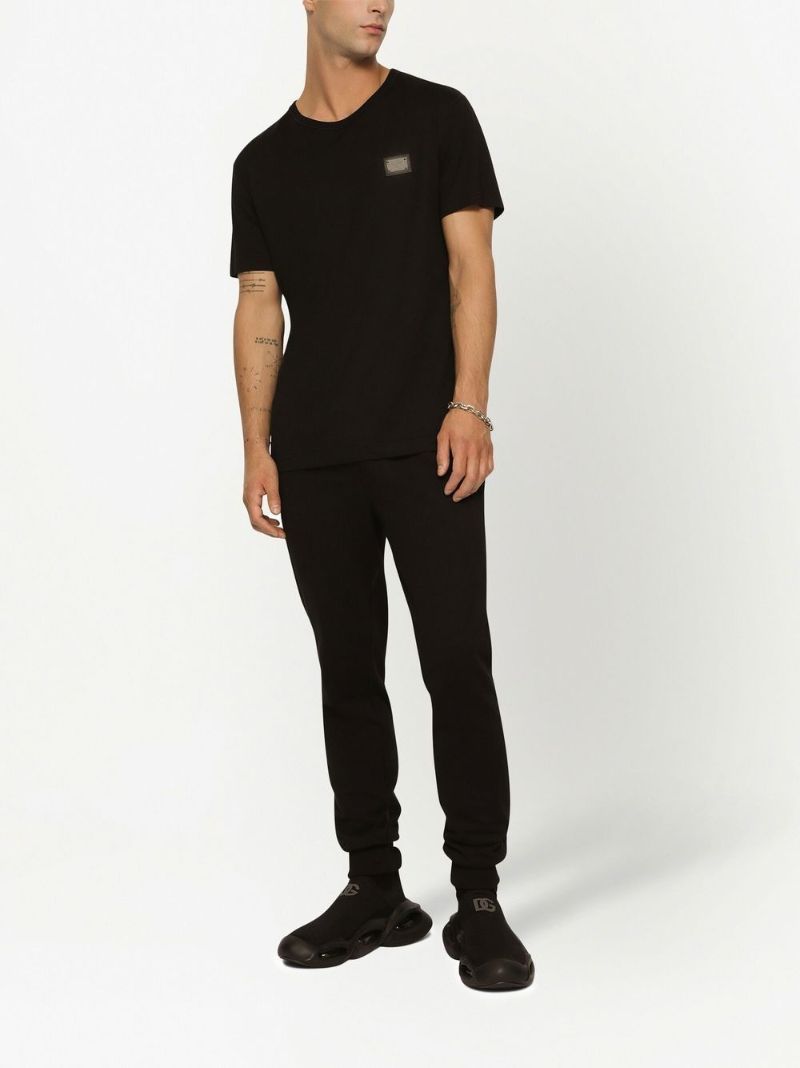 Black Logo Plaque T-shirt