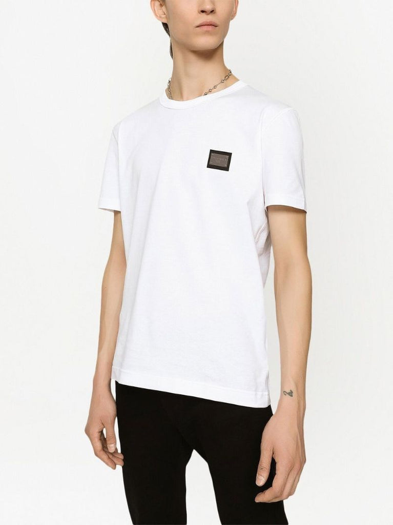 White Logo Plaque T-shirt