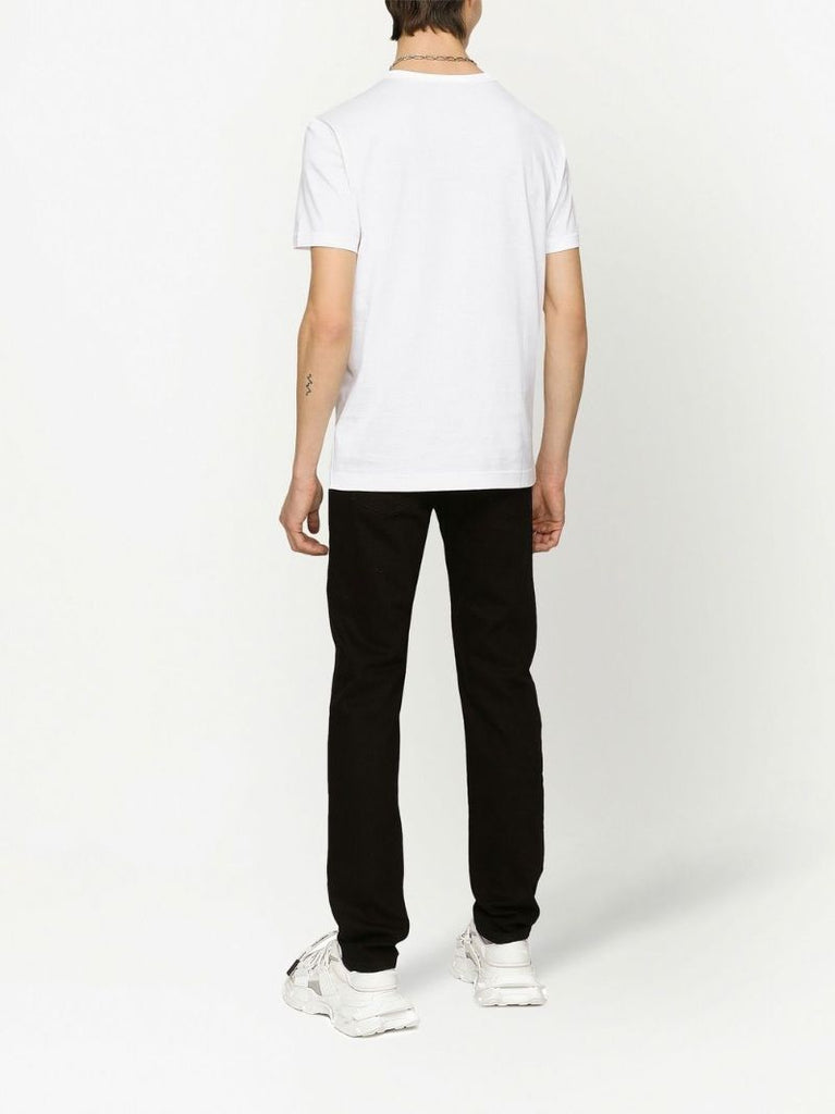 White Logo Plaque T-shirt