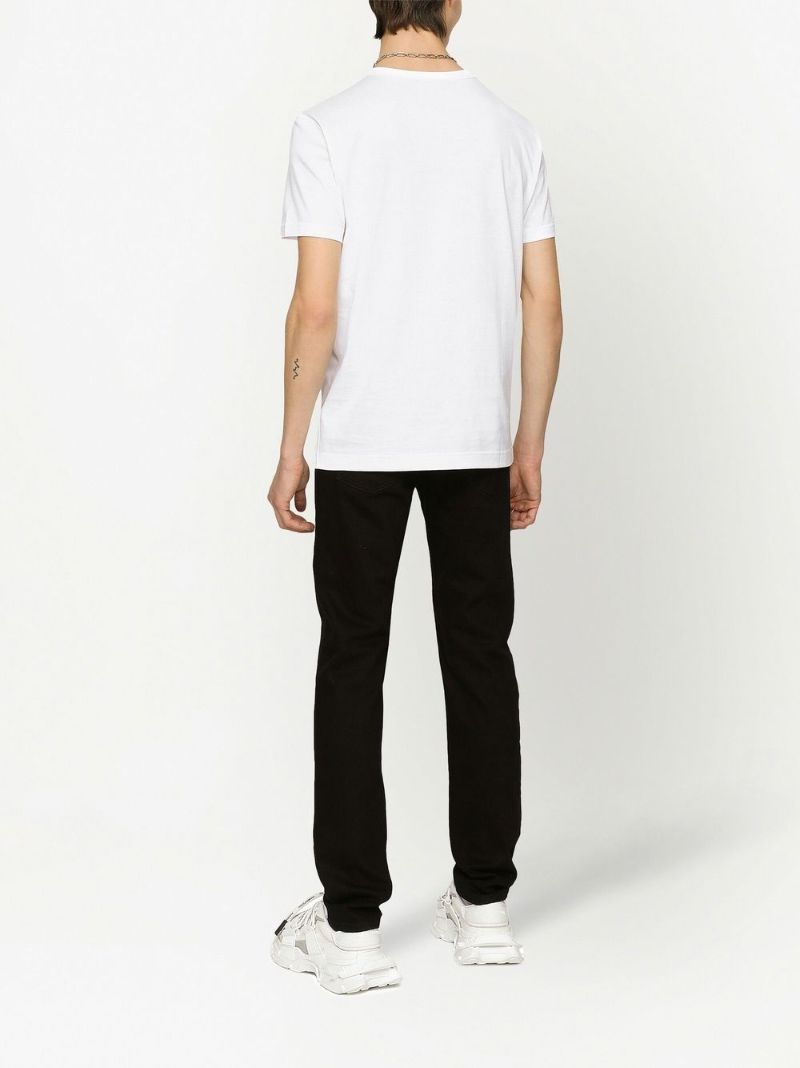 White Logo Plaque T-shirt