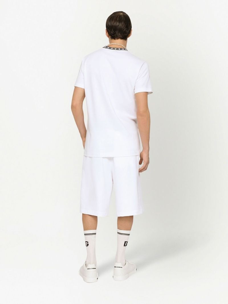 White Dg Print T-shirt