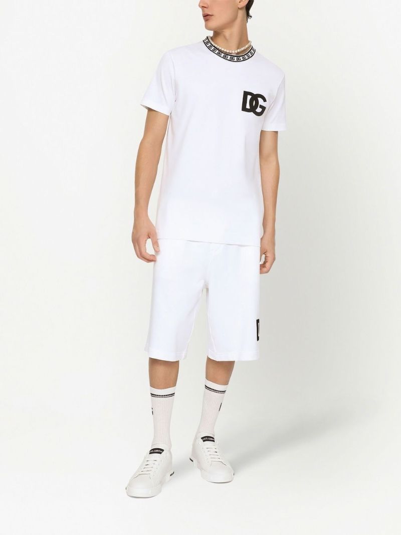 White Dg Print T-shirt