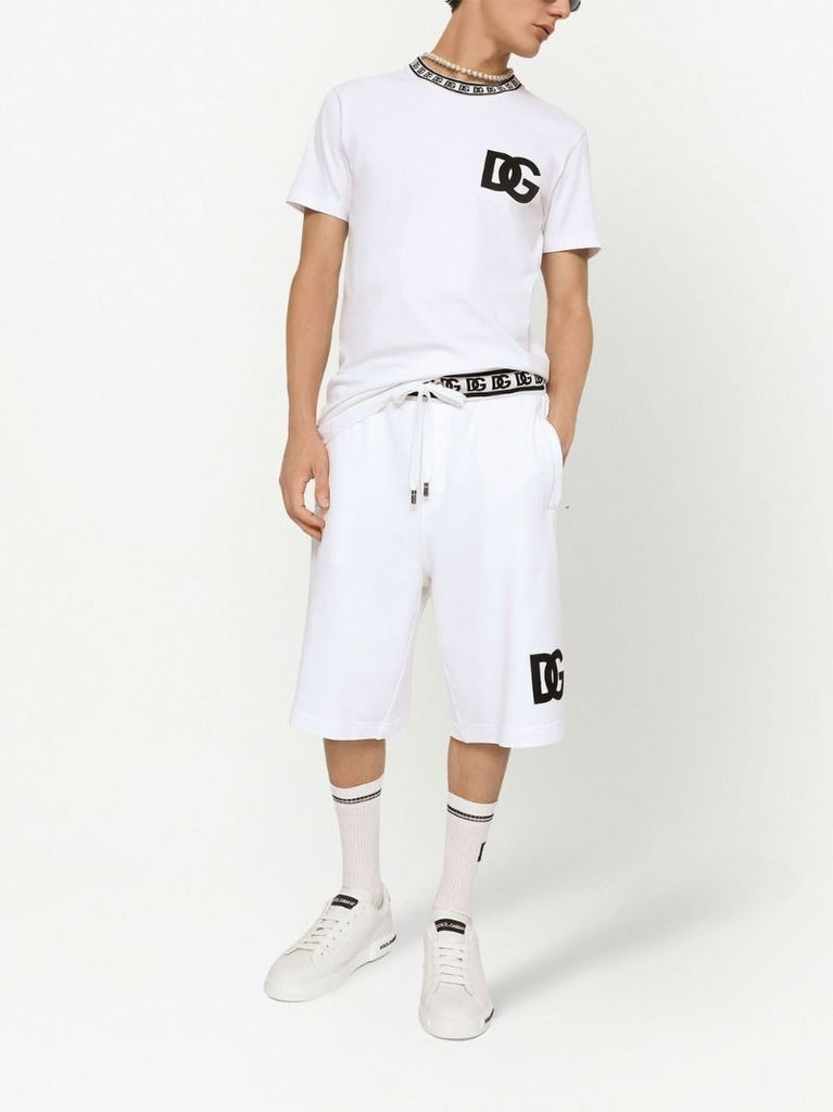 White Dg Print T-shirt