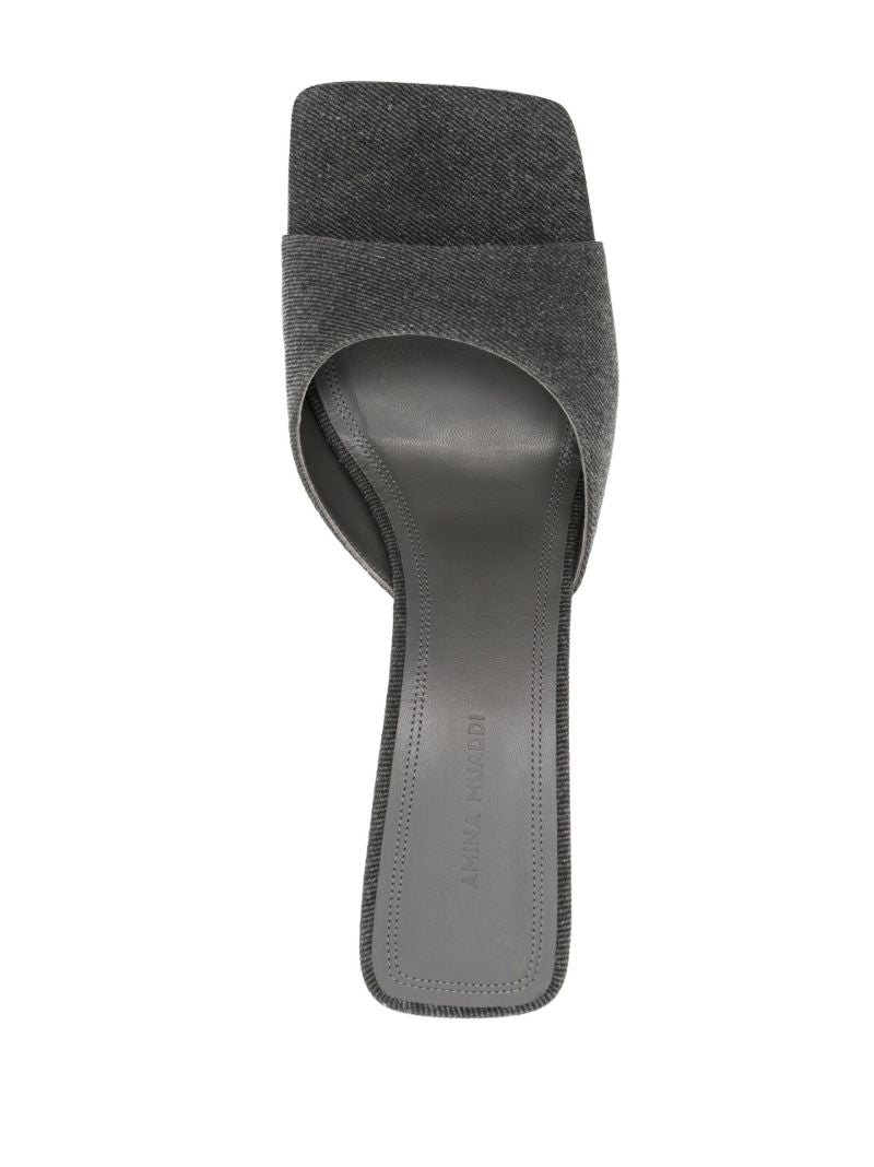 Grey Laura 60 Mules