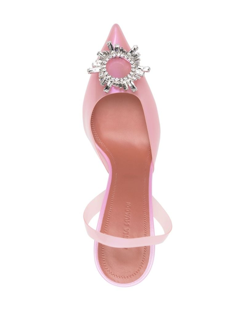Pink Begum 95 Crystal Pumps