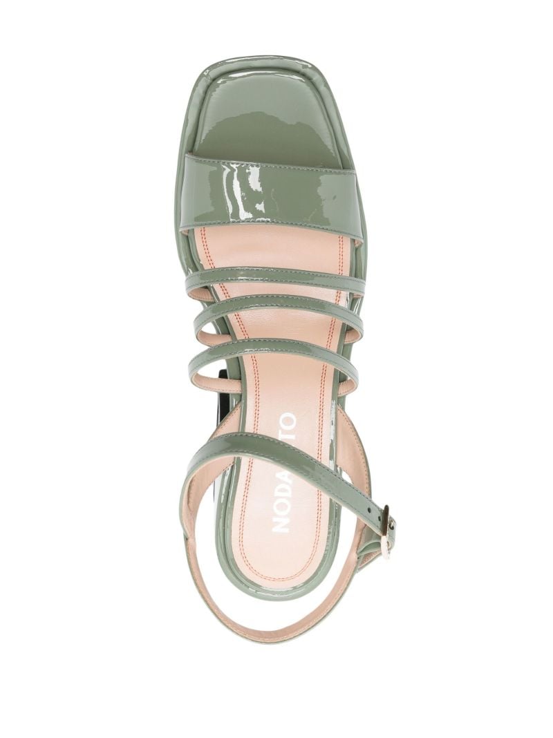 Green Bulla Chibi 125 Platform Sandals