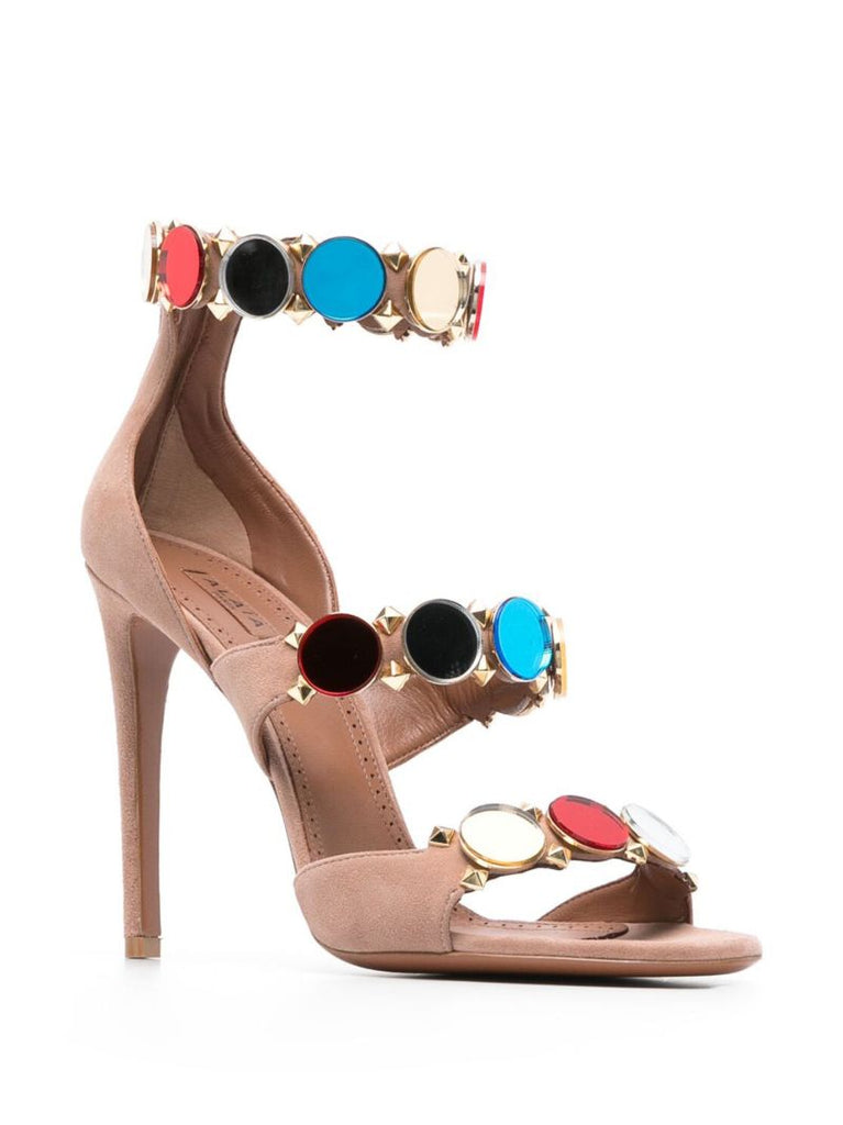 Neutral Bombe 110 Suede Sandals