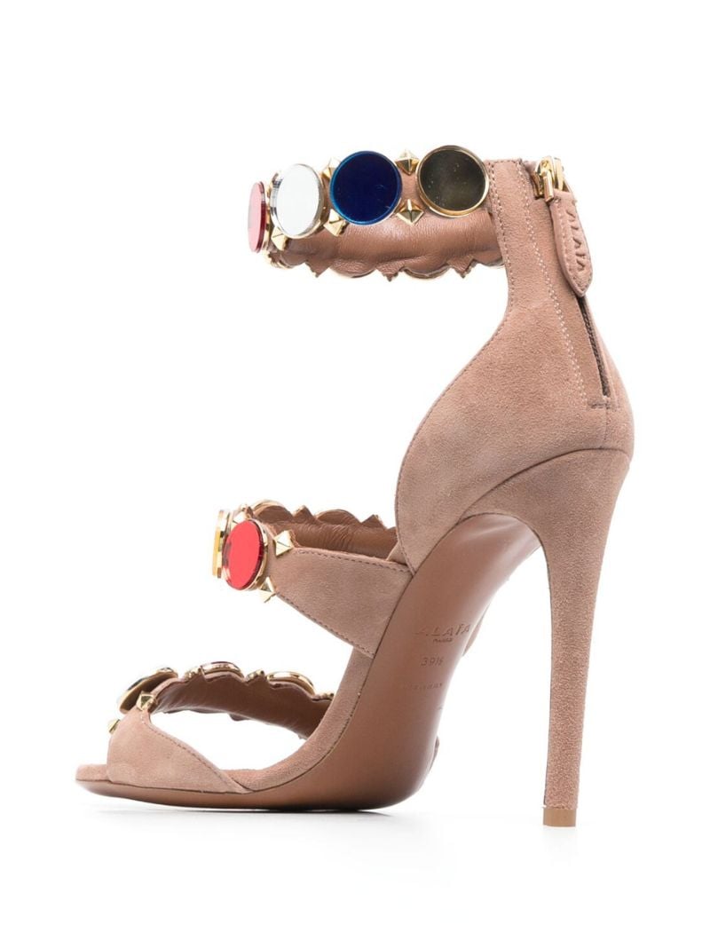 Neutral Bombe 110 Suede Sandals