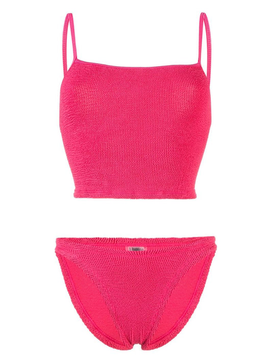 Pink Crinkle Bikini