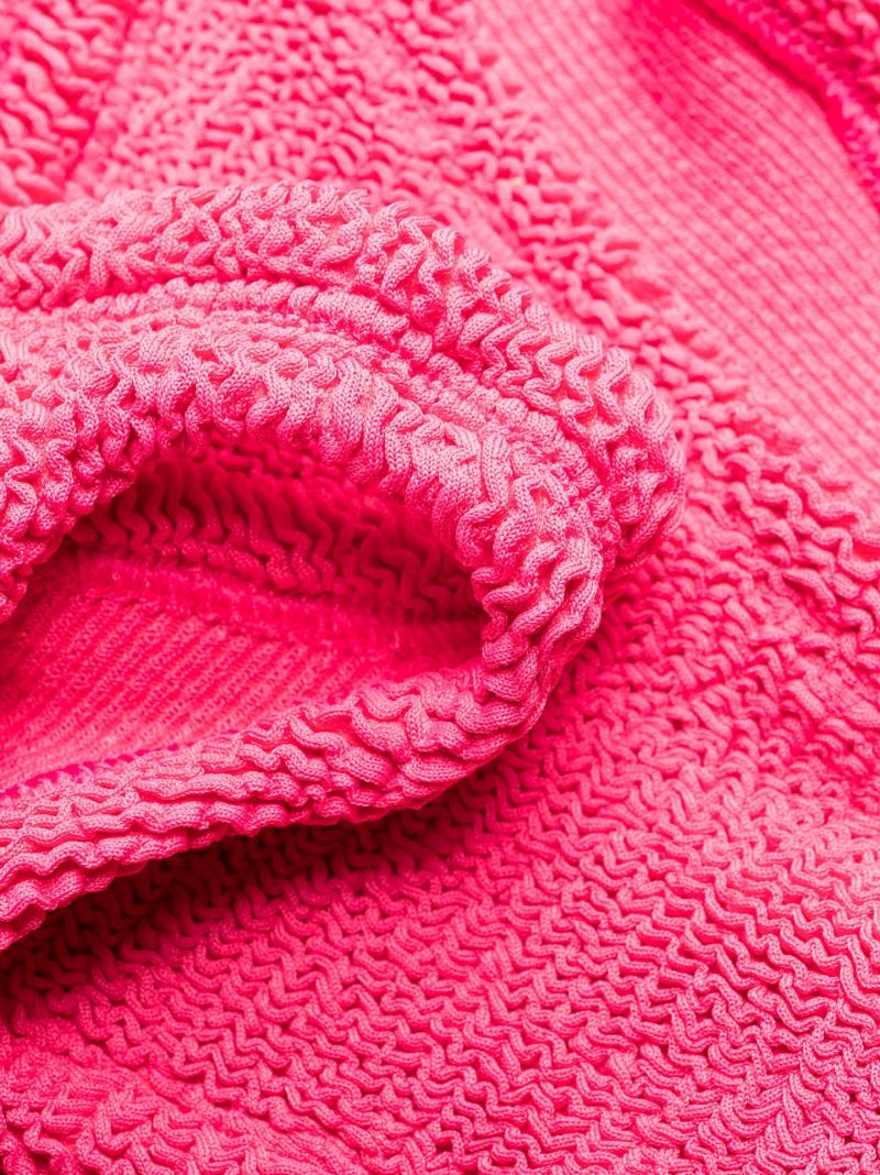 Pink Crinkle Bikini