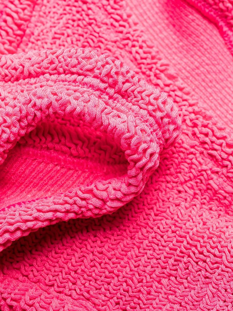 Pink Crinkle Bikini