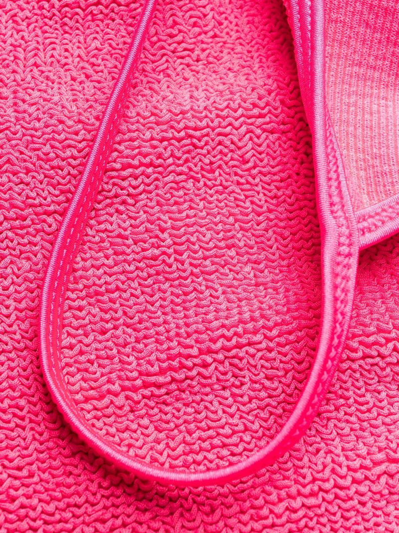 Pink Crinkle Bikini