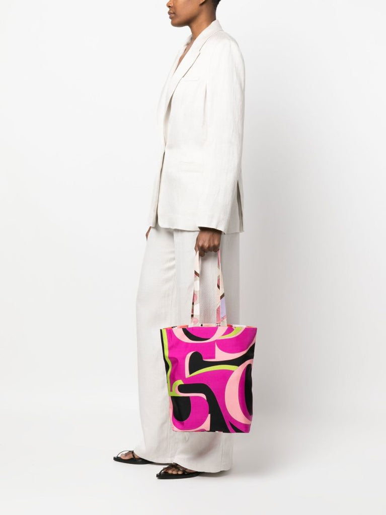 Pink Gallery Reversible Tote Bag