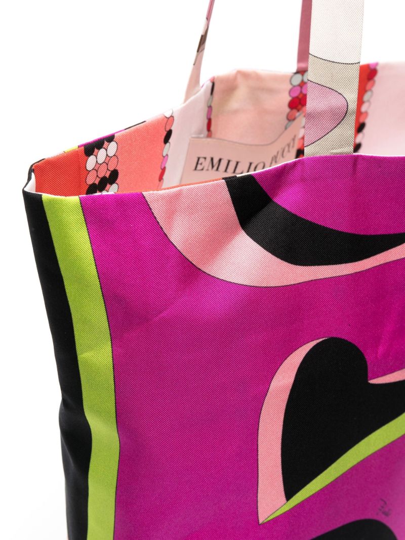 Pink Gallery Reversible Tote Bag