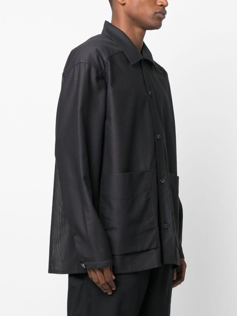 Black Writer Cotton Shirt