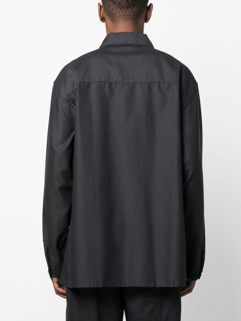 Black Writer Cotton Shirt