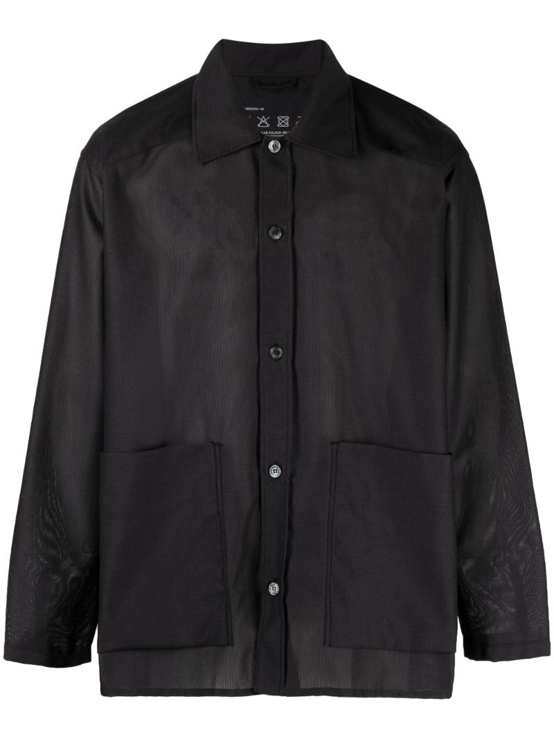 Black Writer Cotton Shirt