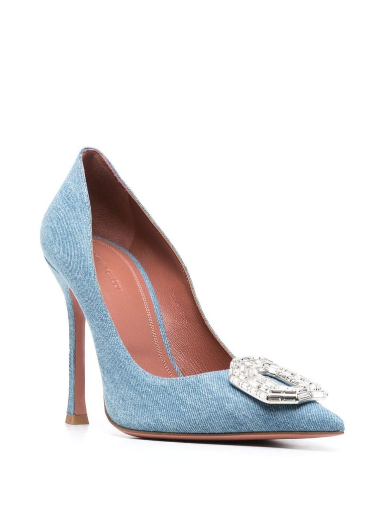 Blue Camelia 105 Pumps