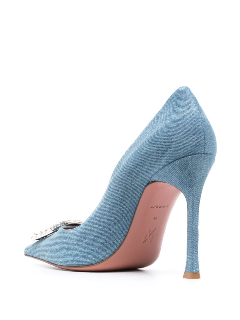 Blue Camelia 105 Pumps