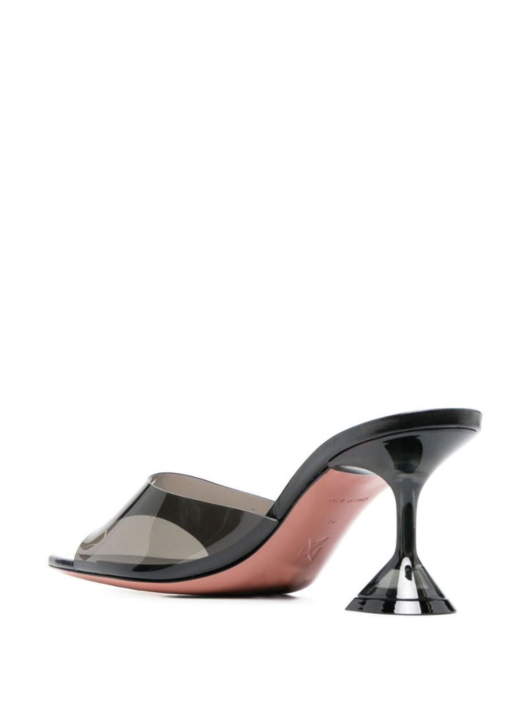 Black Lupita Glass 70 Mules