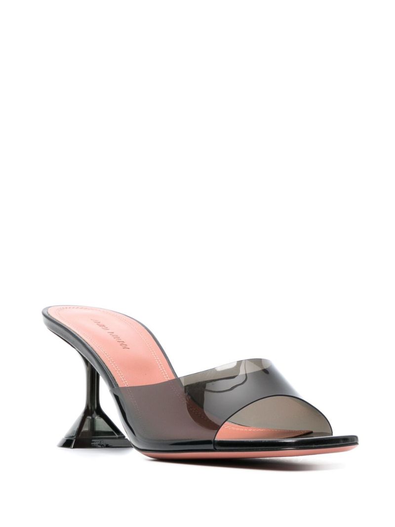 Black Lupita Glass 70 Mules