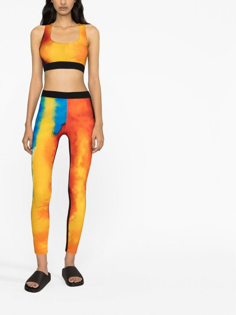 Orange Bodyline Sports Bra