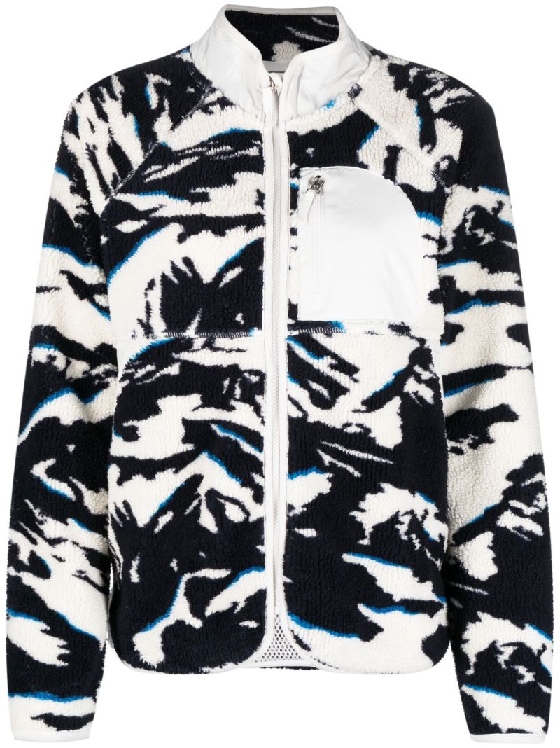Black and White Pennine Printed Jacket