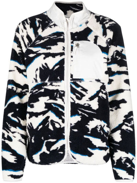 Black and White Pennine Printed Jacket