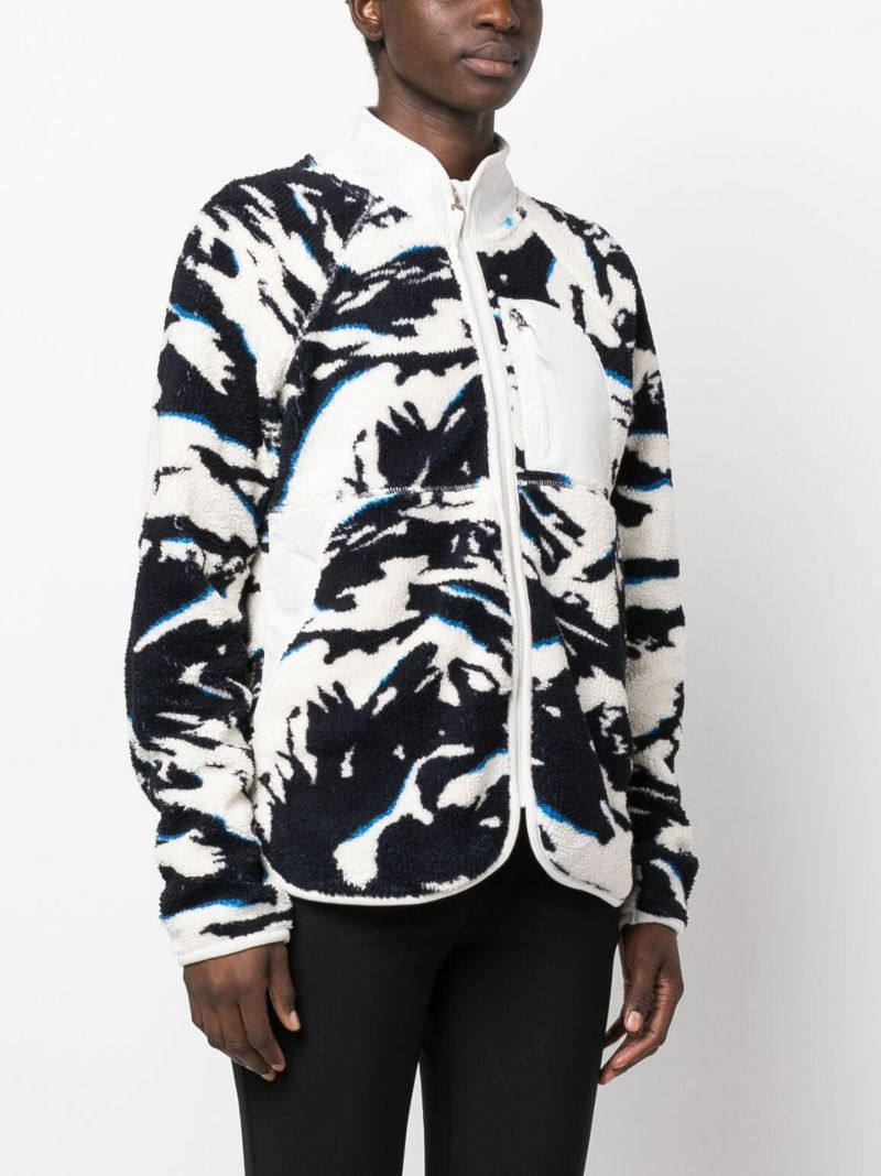 Black and White Pennine Printed Jacket