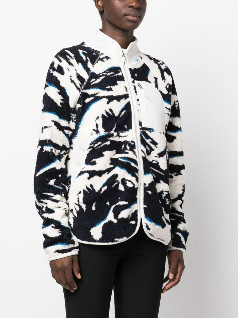Black and White Pennine Printed Jacket