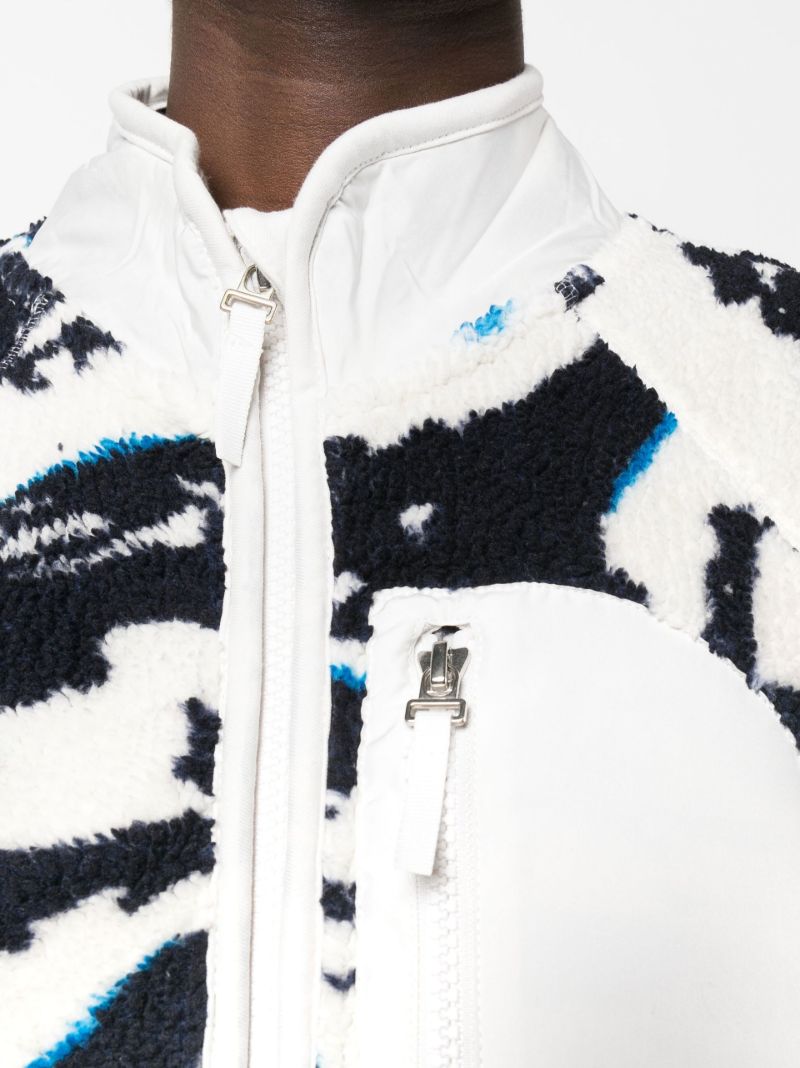Black and White Pennine Printed Jacket