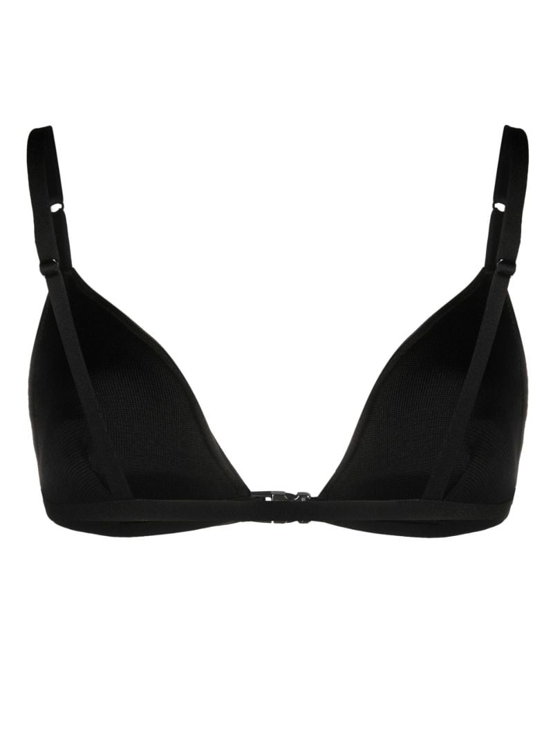 Black 4g Knitted Bra