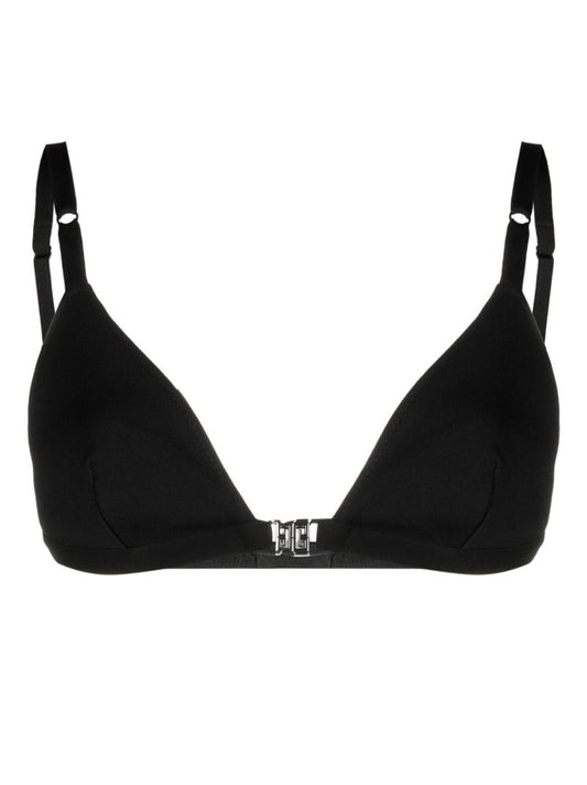Black 4g Knitted Bra