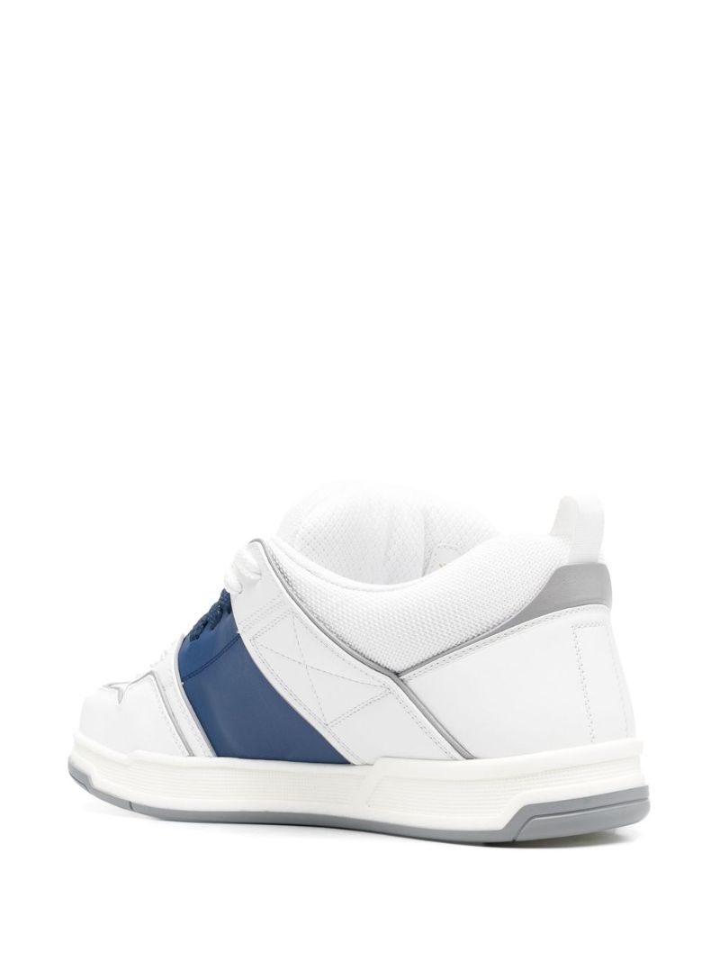 Valentino Open Skate Lt Wht Blu Snkr