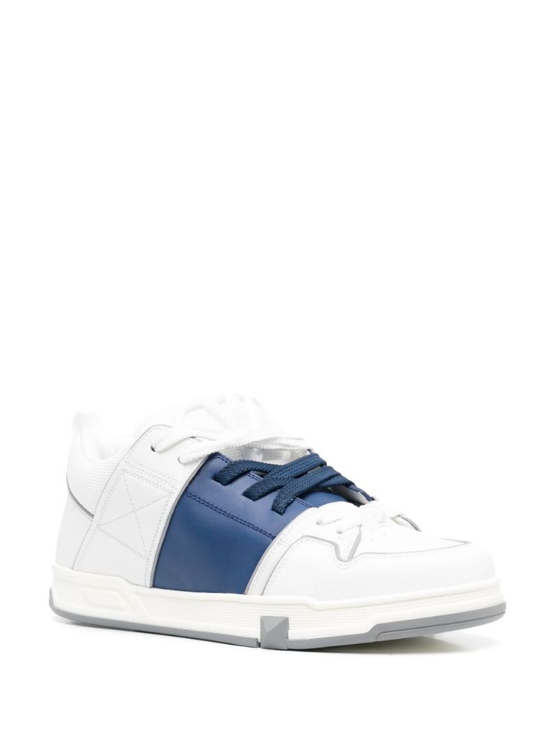 Valentino Open Skate Lt Wht Blu Snkr