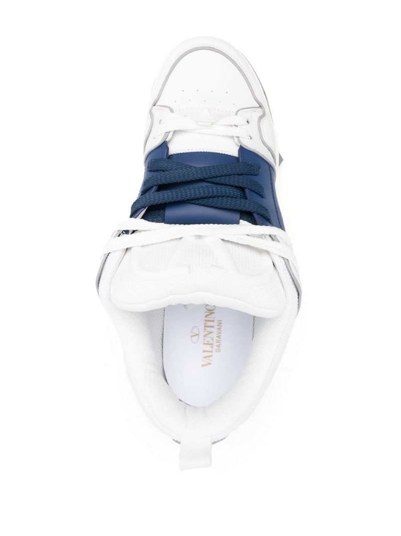 Valentino Open Skate Lt Wht Blu Snkr
