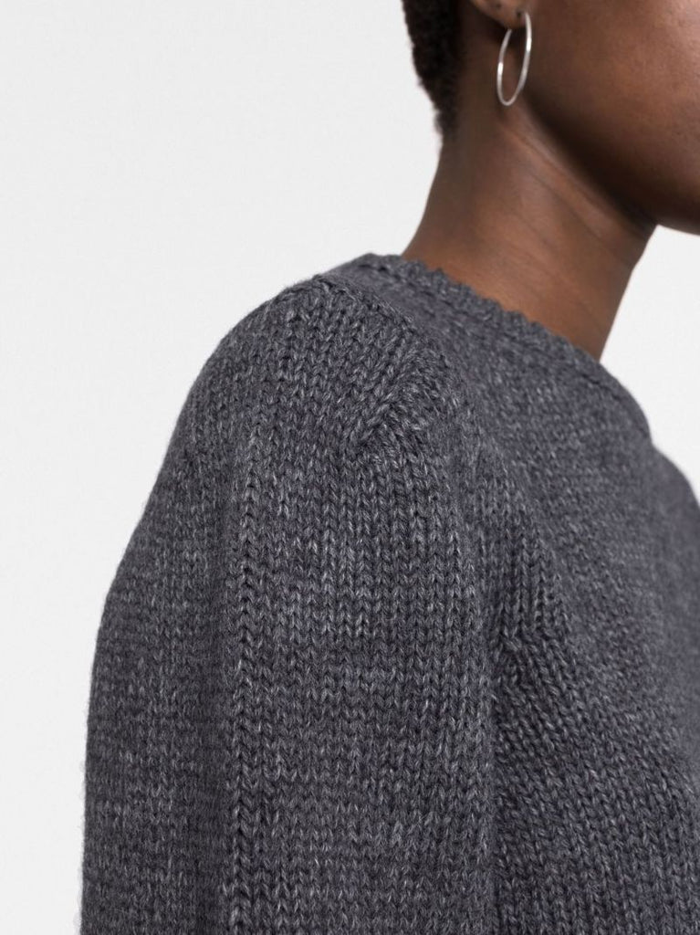 Grey Knitted Sweater