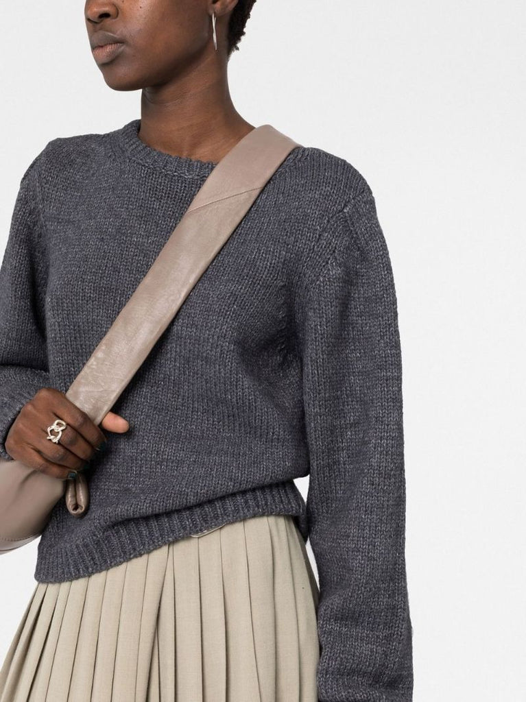 Grey Knitted Sweater