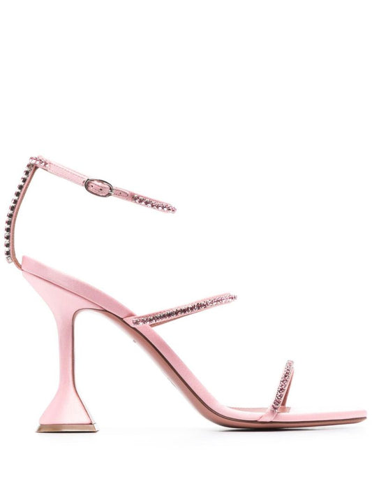 Pink Gilda 95 Triple Strap Sandals