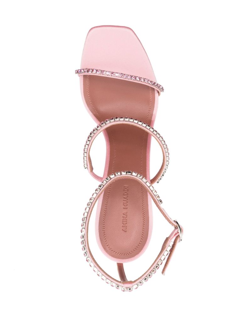 Pink Gilda 95 Triple Strap Sandals