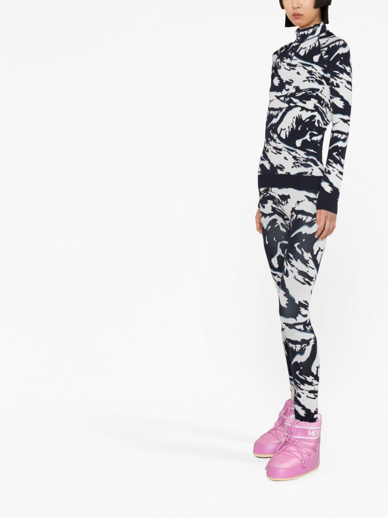 Blue Peaks Base Layer Ski Leggings